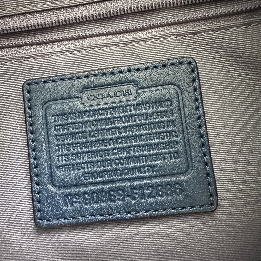Coach Leather Shoulder Bag - Picture 3 of 5